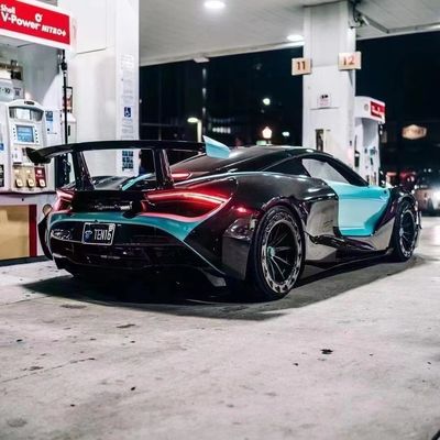 720S Mclaren Body Kit 1016 Style Kuru Karbon Elyaf Kuyruk Beden Kit