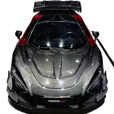 GTR Style 720s Geniş Vücut Kit Mclaren Senna Vücut Kit Ön Tampon Karbon Elyafı