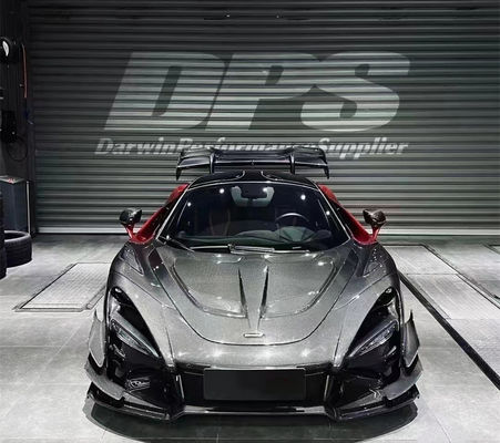 GTR Style 720s Geniş Vücut Kit Mclaren Senna Vücut Kit Ön Tampon Karbon Elyafı