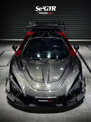 GTR Style 720s Geniş Vücut Kit Mclaren Senna Vücut Kit Ön Tampon Karbon Elyafı