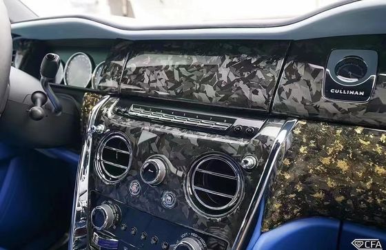 2018 Cullinan Rolls Royce Body Kit Kuru Karbon Fiber İç Dekorasyon Merkezi Panel