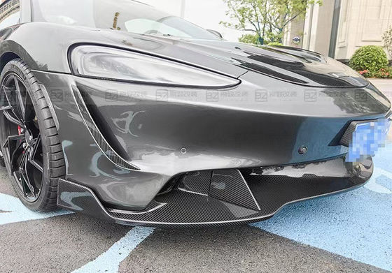 Plastik Siyah McLaren GT Body Kit Bumper Spoiler Side Skirt Hood
