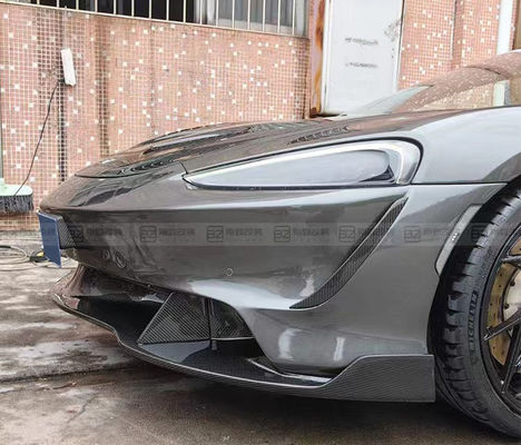 Plastik Siyah McLaren GT Body Kit Bumper Spoiler Side Skirt Hood