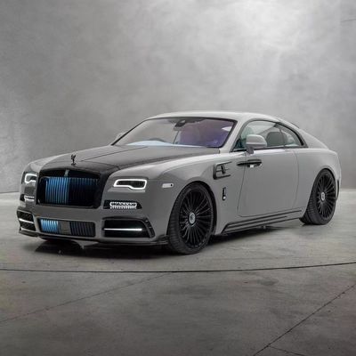 200 X 800 X 120MM Rolls Royce Wraith Vücut Çantası Ön ve Arka Spoiler Hood