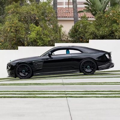 Spectre Rolls-Royce Geniş Vücut Kit MSY Stili Ön Dudak Difüzörü Spoiler Hood