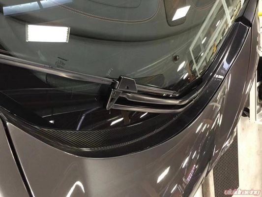 625C 650S Mclaren 12c Body Kit Far Temizlik Muhafızı Karbon Fiber Kapüşon Montajı