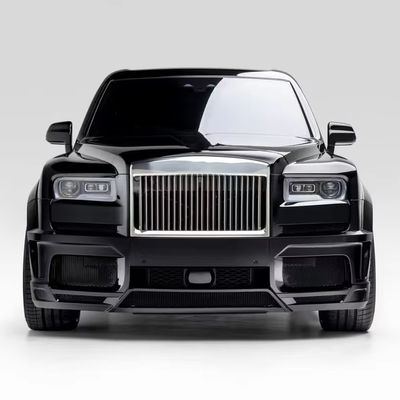 Siyah Cullinan Rolls Royce Bodies Kit NT Stil Ön ve Arka Bumper Widebody Kit
