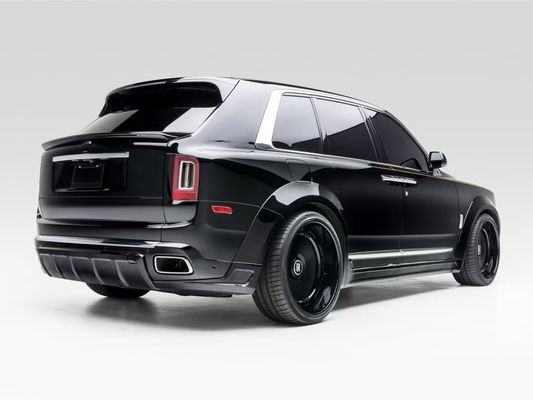 Siyah Cullinan Rolls Royce Bodies Kit NT Stil Ön ve Arka Bumper Widebody Kit