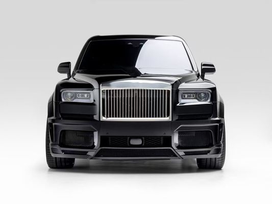 Siyah Cullinan Rolls Royce Bodies Kit NT Stil Ön ve Arka Bumper Widebody Kit