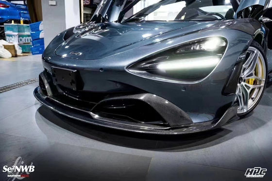 720'ler Mclaren Bodies Kit Blacksail Stil Ön Tampon Spoiler Lip Hood Fender