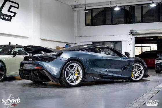 720'ler Mclaren Bodies Kit Blacksail Stil Ön Tampon Spoiler Lip Hood Fender