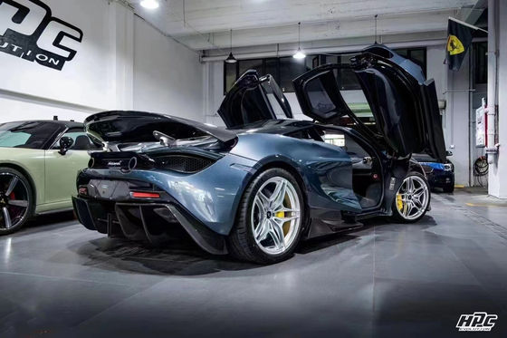 720'ler Mclaren Bodies Kit Blacksail Stil Ön Tampon Spoiler Lip Hood Fender