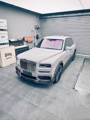 2018 - 2019 Cullinan Body Kit DW Stili Ön Dudak Diffuser Spoiler Widebody Kit