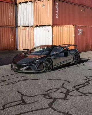 Artura Mclaren Body Kit NV Stili Karbon Fiber Ön Tampon Diffuser Spoiler Yan Eteği