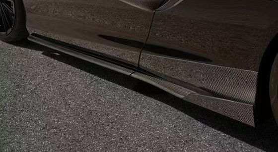Artura Mclaren Body Kit NV Stili Karbon Fiber Ön Tampon Diffuser Spoiler Yan Eteği