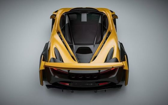 720s Mclaren Body Kit Karbon Fiber Geniş vücut ZE Stili Ön ve Arka Tampon