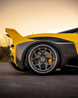 720s Mclaren Body Kit Karbon Fiber Geniş vücut ZE Stili Ön ve Arka Tampon