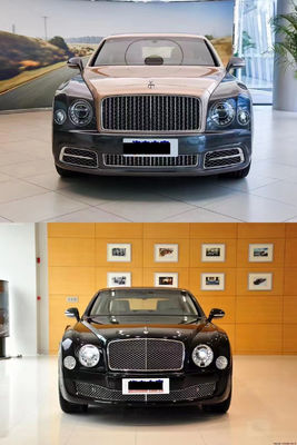 Bentley Mulsanne'ye yeni ön ve arka tampon farları ve arka lambalar eklendi.