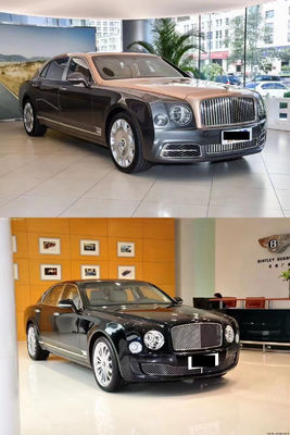 Bentley Mulsanne'ye yeni ön ve arka tampon farları ve arka lambalar eklendi.