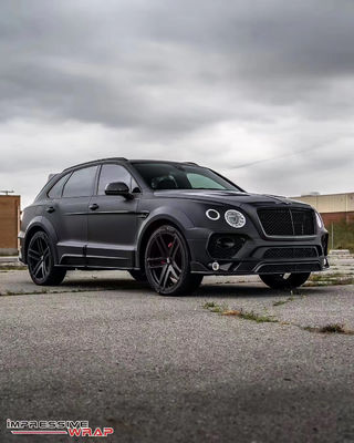 Bentley Bentayga Karbon Elyafı Vücut Kit Bentayga Gelişmiş MSY Tarzı Ön ve Arka Tampon Spoiler Geniş Vücut Kit