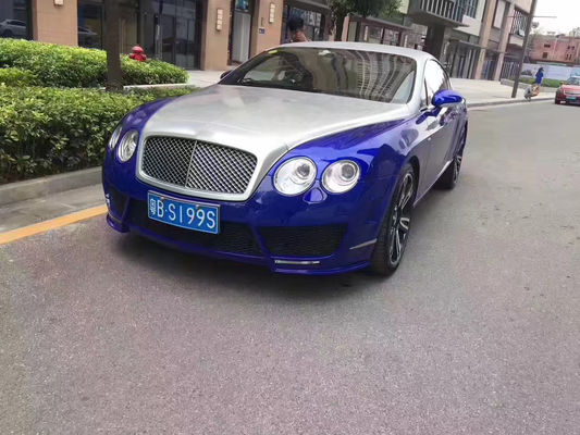 Bentley Continental Body Kit için Continental GT Ön ve arka tamponlar için yükseltilmiş MSY tarzı Karbon Fiber Body Kit