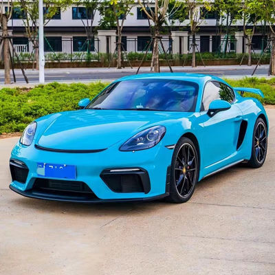 PP Plastik Malzeme 718 Boxster Body Kit 718 GT4 Tarzı Geliştirilmiş Ön ve Arka Tamponları Spoiler