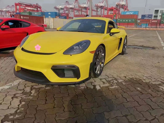 PP Plastik Malzeme 718 Boxster Body Kit 718 GT4 Tarzı Geliştirilmiş Ön ve Arka Tamponları Spoiler