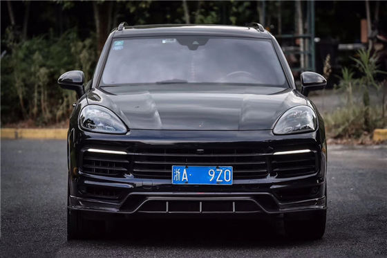 Cayenne için yeni ürün Karbon Fiber Body Kit for Cayenne Front Shovel Back Lip Spoiler