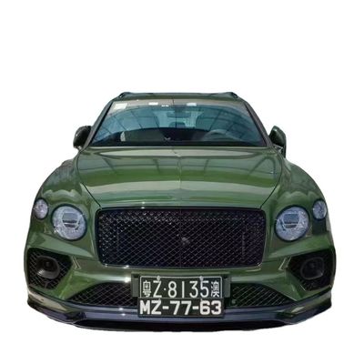 Bentley Bentayga için Karbon Fiber Bodies Kit Bentayga SPE tarzı Karbon Fiber Ön Dudak Diffuser Spoiler Side Skirt