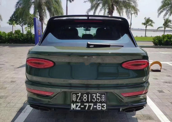 Bentley Bentayga için Karbon Fiber Bodies Kit Bentayga SPE tarzı Karbon Fiber Ön Dudak Diffuser Spoiler Side Skirt