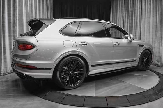 Bentley Bentayga için Karbon Fiber Bodies Kit Bentayga SPE tarzı Karbon Fiber Ön Dudak Diffuser Spoiler Side Skirt