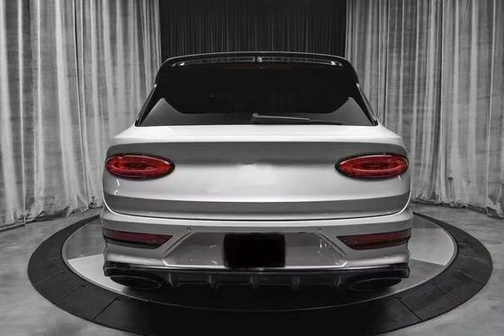 Bentley Bentayga için Karbon Fiber Bodies Kit Bentayga SPE tarzı Karbon Fiber Ön Dudak Diffuser Spoiler Side Skirt
