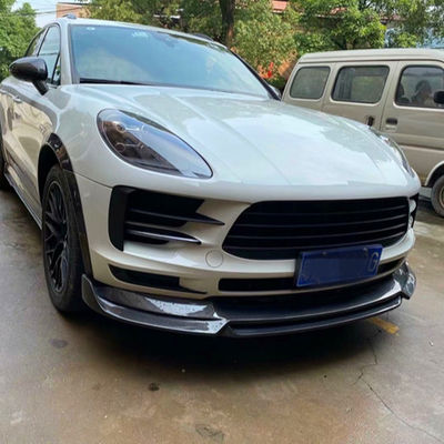 Yüksek Kaliteli Karbon Fiber Kit Macan Body Kit ForMacan Ön ve Arka Taraf Etekler Spoiler Geniş Vücut