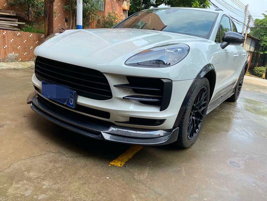 Yüksek Kaliteli Karbon Fiber Kit Macan Body Kit ForMacan Ön ve Arka Taraf Etekler Spoiler Geniş Vücut