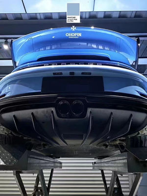 Porsche 911 992 Bodies Kit 992 GT3 tarzı yükseltilmiş Karbon Fiber Ön ve Arka Tamponları Spoiler Hood Bodies Kit