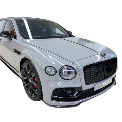 Flying Spur Bentley Body Kit W12 Stili Karbon Fiber Lip Kit 2019 Diffuser Spoiler Side Skirt