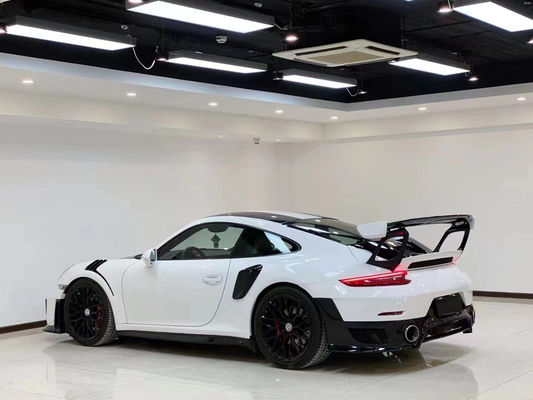 2022 Yeni Ürünler 911 991.2 GT2RS Porsche 911 Ön ve Arka Tampon Karbon Elyaf Kapak Spoiler 2016-2018
