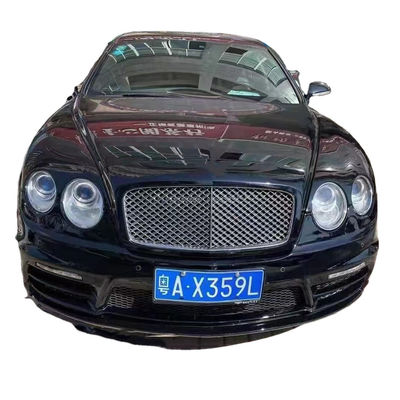 Siyah 2013 Bentley Flying Spur Body Kit Ön ve arka tampon spoiler egzoz seti