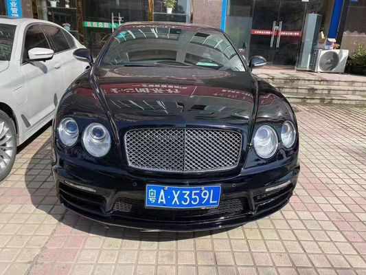 Siyah 2013 Bentley Flying Spur Body Kit Ön ve arka tampon spoiler egzoz seti
