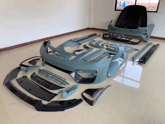 Yüksek Kaliteli Karbon Fiber Paramela 971 Karbon Fiber Body Kit Porsche Paramela 971 için Karbon Fiber Body Kit