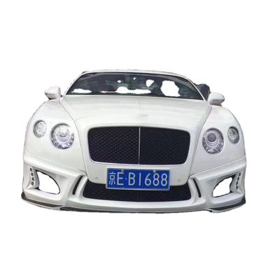 ODM Beyaz Bentley Continental GT Body Kit WD Stili Araba Eteği Spoiler Body Kit