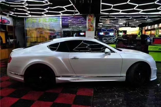 ODM Beyaz Bentley Continental GT Body Kit WD Stili Araba Eteği Spoiler Body Kit