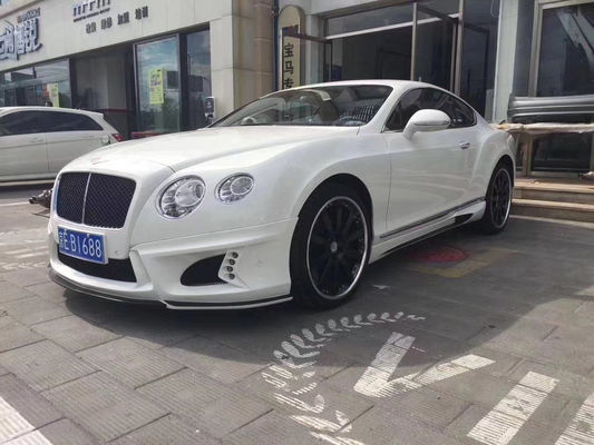 ODM Beyaz Bentley Continental GT Body Kit WD Stili Araba Eteği Spoiler Body Kit