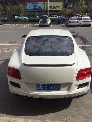 ODM Beyaz Bentley Continental GT Body Kit WD Stili Araba Eteği Spoiler Body Kit