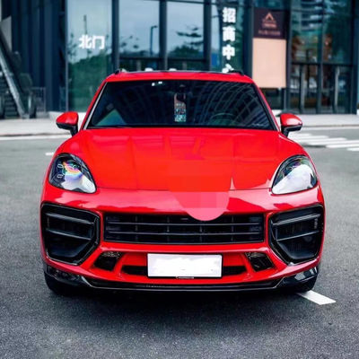 Porsche Cayenne MTR Kuru Karbon Fiber Bodies Kit Ön ve Arka Tamponlar
