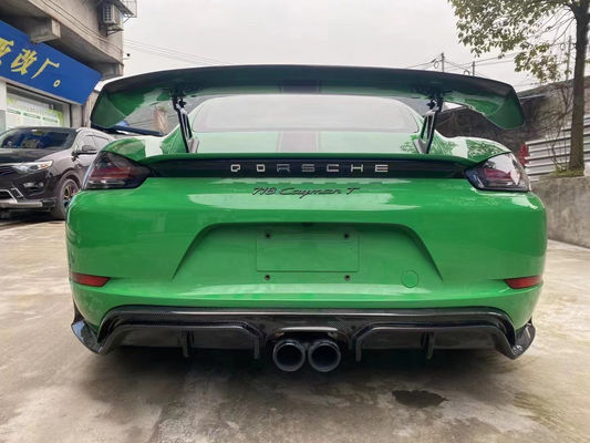 2022 Yeni Ürünler 987Cayman 981Boxster 718 Porsche 987 981 718 Karbon Fiber Spoiler Wing