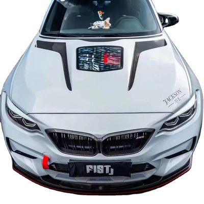 IMP Tarzı Karbon Fiber Kapak BMW M2 2 Serisi F22 F87 Karbon Fiber Motor Kapak Motor Kapak Kapak
