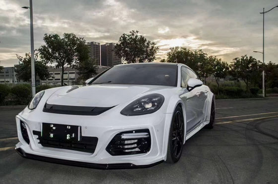 TechArt Style için Porsche Paramera 971 Body Kit Geniş vücut ön ve arka tamponlar