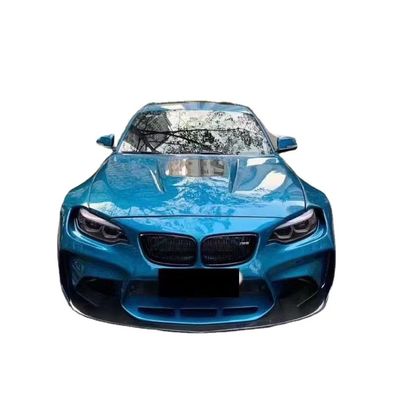 BMW F22 F87 2 Serisi M2 Bodies Kit M2 M235 Upgrade IMP Stili Ön ve Arka Tampon Spoiler Geniş Bodieski