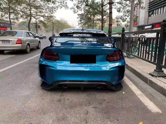 BMW F22 F87 2 Serisi M2 Bodies Kit M2 M235 Upgrade IMP Stili Ön ve Arka Tampon Spoiler Geniş Bodieski